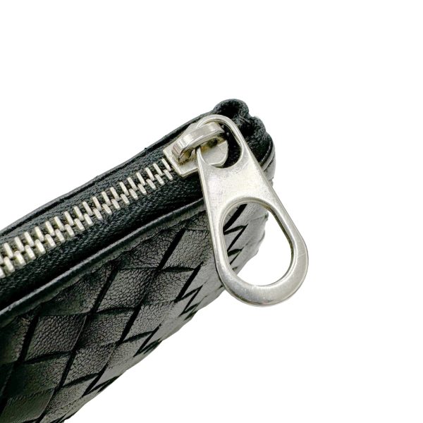 imgrc0096815187 Bottega Veneta Intrecciato Coin Case Leather Black