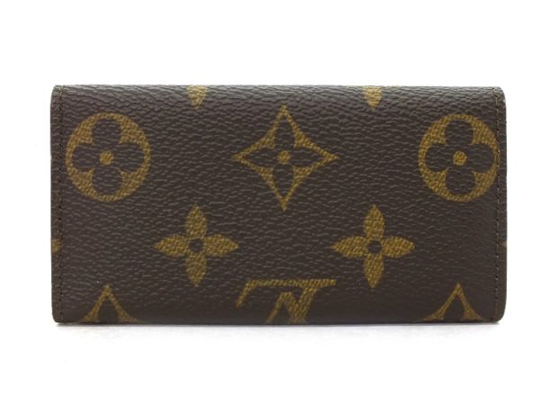 imgrc0096855878 Louis Vuitton Monogram Multicle 4 key Case Key Holder Brown