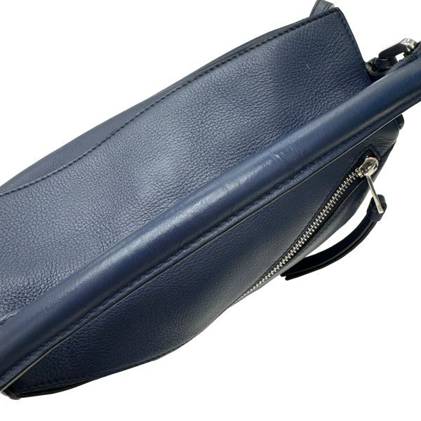 imgrc0096880407 Loewe Puzzle Small 2WAY Handbag Shoulder Bag Soft Grain Calf Navy