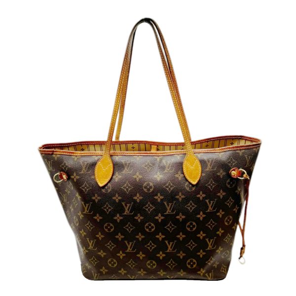 imgrc0096932456 Louis Vuitton Neverfull MM Tote Bag Monogram Canvas Brown