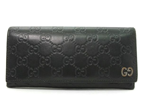 imgrc0097123106 Gucci Shima Long Wallet Black