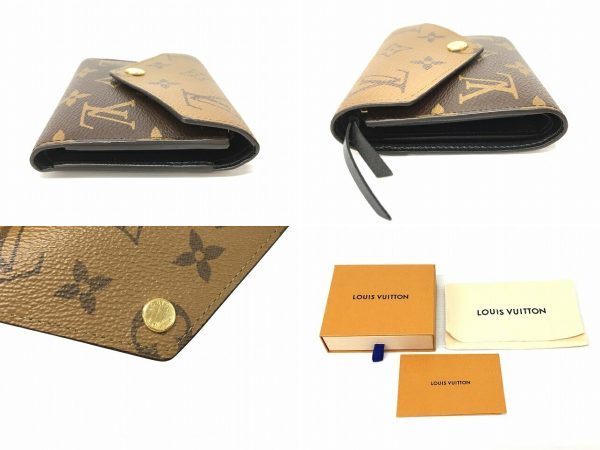 imgrc0097135662 Louis Vuitton Reverse Portefeuille Victorine Wallet Brown