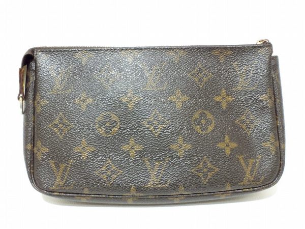 imgrc0097165058 Louis Vuitton Monogram Pochette Accessoire Bag Brown