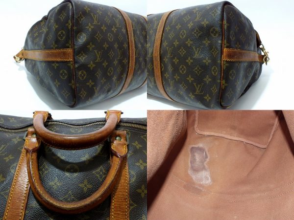 imgrc0097300186 Louis Vuitton Bag Monogram Keepall Van Doriere 50 Brown