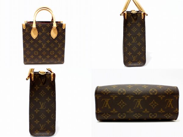 imgrc0097300345 Louis Vuitton Sac Plat BB Monogram 2WAY Shoulder Bag Brown