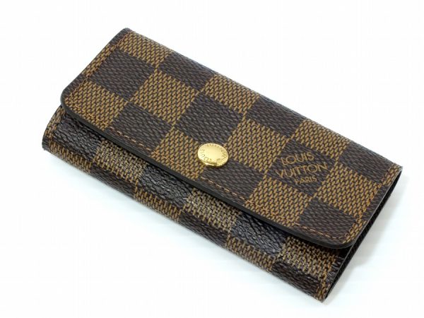 imgrc0097552078 Louis Vuitton Key Case Damier Multicle 4 Brown