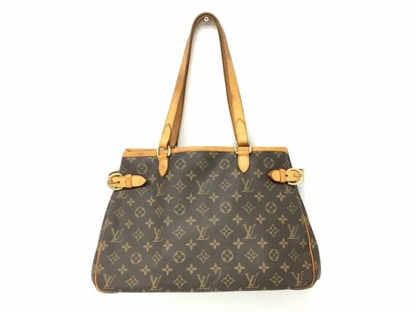 imgrc0097702188 Louis Vuitton Monogram Batignolles Horizontal Tote Bag Brown