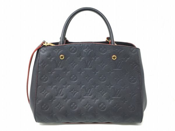 imgrc0097841276 Louis Vuitton Empreinte Montaigne MM Handbag Black