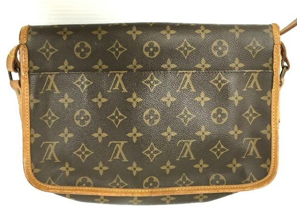 imgrc0098076745 Louis Vuitton Monogram Gibessière MM Shoulder Bag Brown