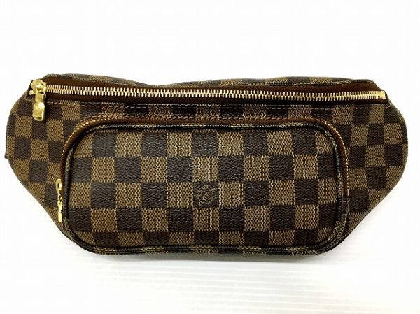 imgrc0098120677 Louis Vuitton Damier Ebene Melville Bum Bag Body Bag Brown