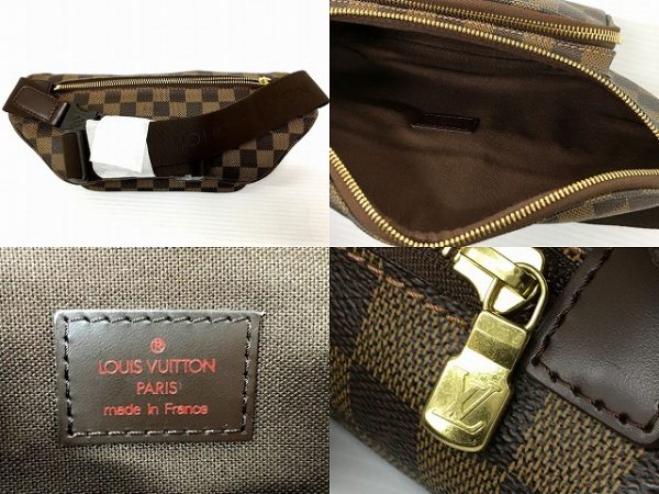 imgrc0098120774 Louis Vuitton Damier Ebene Melville Bum Bag Body Bag Brown