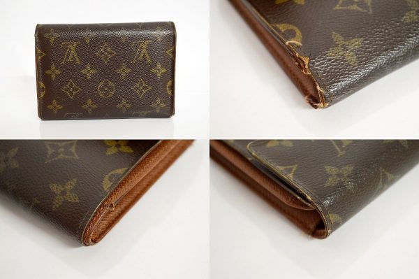 imgrc0098369340 Louis Vuitton Porte Tresor Etuy Papier Wallet Brown