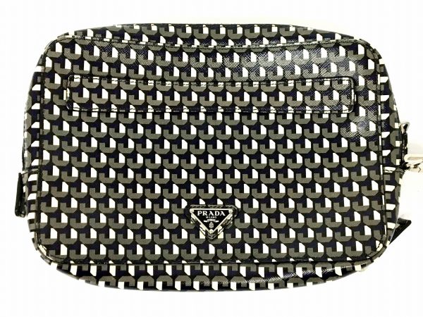 imgrc0098444832 Prada All Over Pattern Clutch Bag Organizer