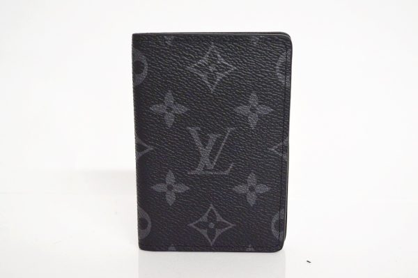 imgrc0098485820 Louis Vuitton Card Case Monogram Eclipse Organizer de Poche Black