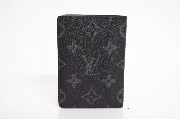 imgrc0098485821 Louis Vuitton Card Case Monogram Eclipse Organizer de Poche Black