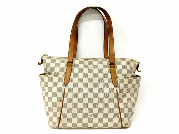 imgrc0098509003 Louis Vuitton Damier Azur Totally PM Tote Bag White