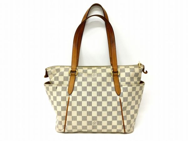 imgrc0098509005 Louis Vuitton Damier Azur Totally PM Tote Bag White