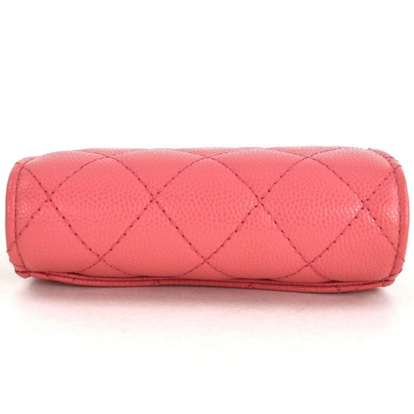 imgrc0098568045 Chanel Wallet Caviar Skin Pink Small Flap Wallet Wallet