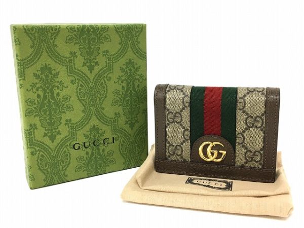 imgrc0099021554 Gucci GG Supreme Ophidia Wallet Card Case