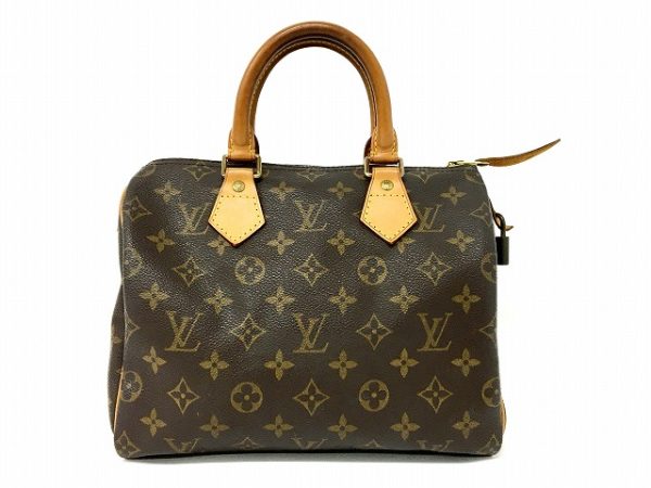 imgrc0099277718 Louis Vuitton Monogram Speedy 25 Handbag Brown