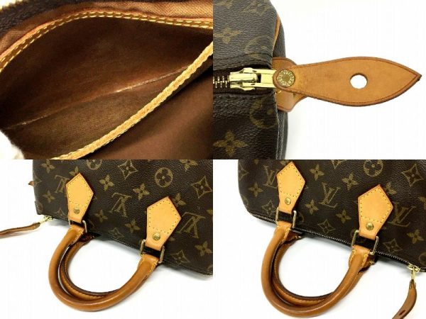 imgrc0099277723 Louis Vuitton Monogram Speedy 25 Handbag Brown