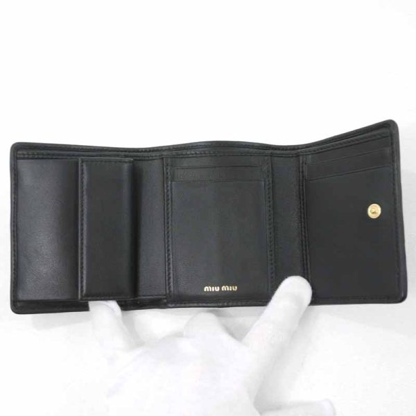 imgrc0099284692 MIU MIU Matelasse tri fwallet black