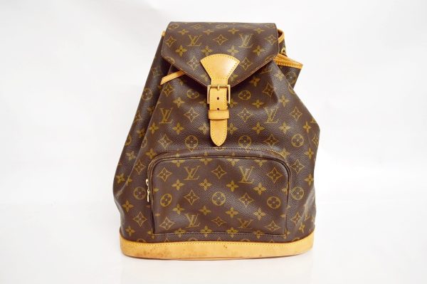 imgrc0099299272 Louis Vuitton Monogram Monsouris GM Rucksack Brown