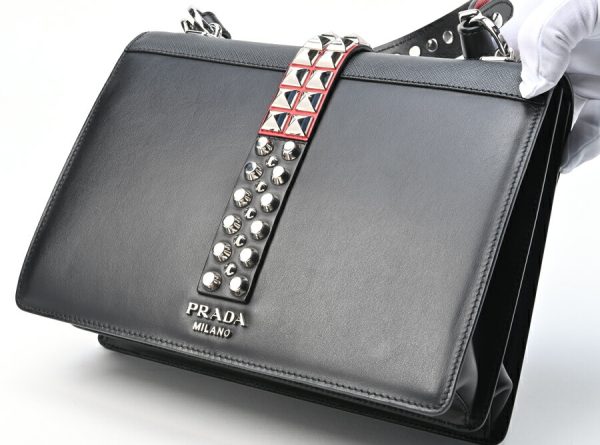 imgrc0100823225 Prada Shoulder Bag lock Studs