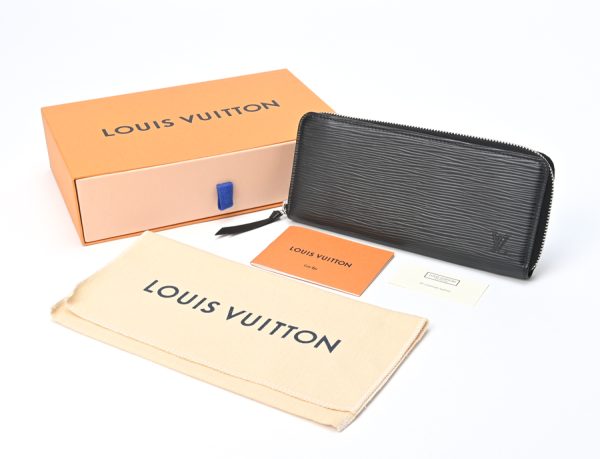 imgrc0101094073 Louis Vuitton Clemence Wallet Zippy Epi Black