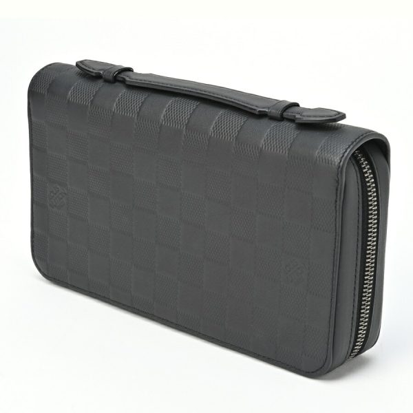 imgrc0101301882 Louis Vuitton XL Wallet Zippy Damier Infini Black