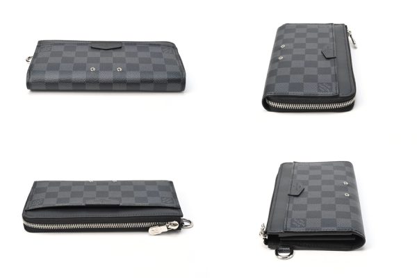 imgrc0101329262 Louis Vuitton Zippy Dragonne Damier Graphite