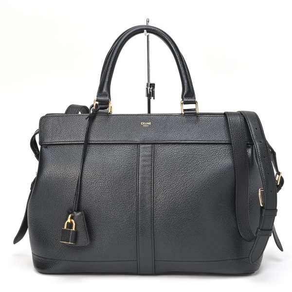 imgrc0101356444 Celine Cava de France 2 Way Bag Black