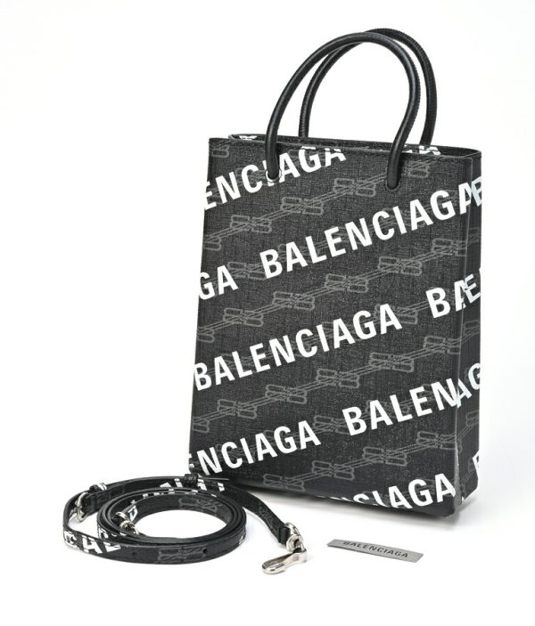 imgrc0101469636 Balenciaga Large Shopping Bag All Over Logo