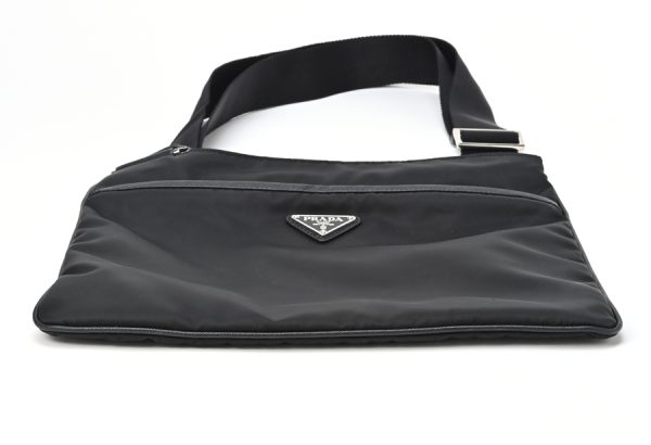 imgrc0101527439 Prada Nylon Shoulder Bag Black