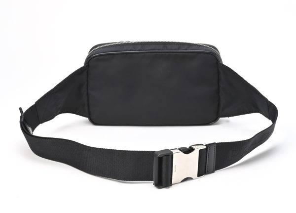 imgrc0102140768 Prada Re Nylon Glass Belt Bag Black