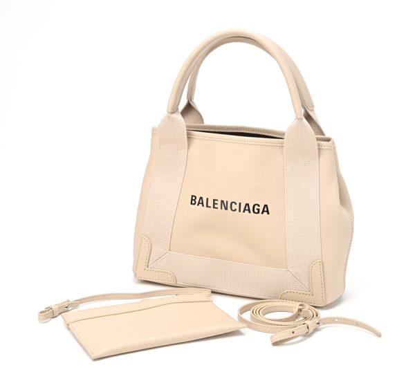 imgrc0102172725 Balenciaga Blue Cabas XS Tote Bag