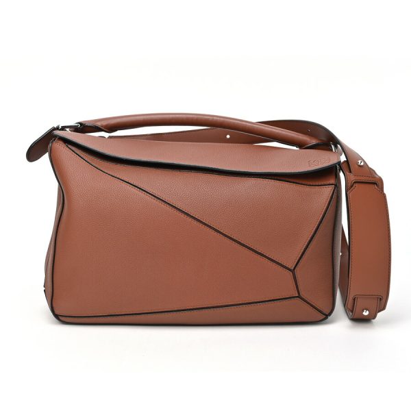 imgrc0102642741 Loewe Puzzle Bag Large Brown