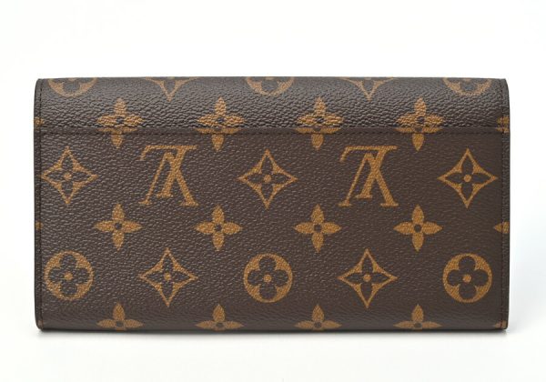 imgrc0102797526 Louis Vuitton Sarah Wallet Long Monogram Brown