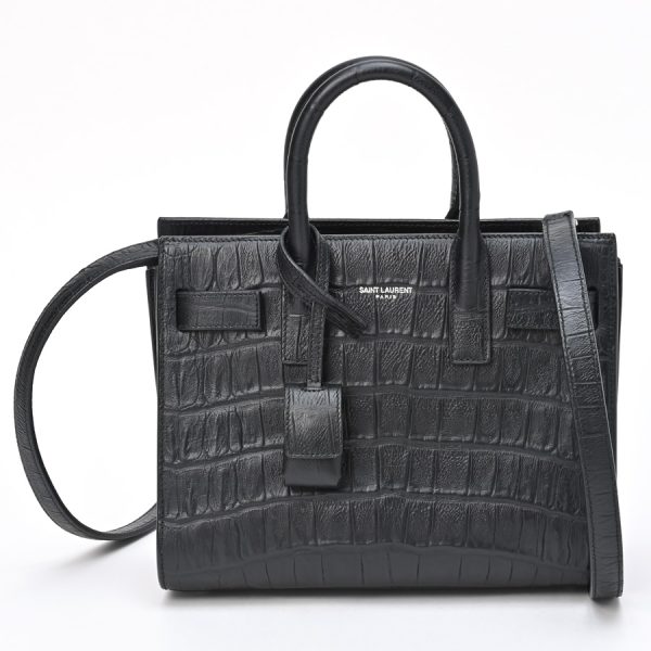 imgrc0102947397 Saint Laurent Sac de Jour Nano Bag Crocodile Leather