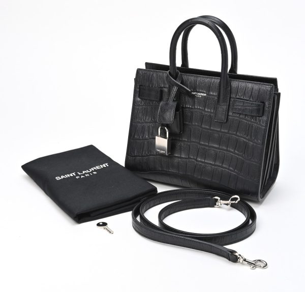 imgrc0102947406 Saint Laurent Sac de Jour Nano Bag Crocodile Leather