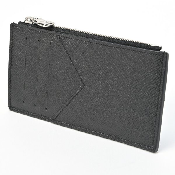 imgrc0102980263 Louis Vuitton Coin Card Holder Zip Card Case Taiga Noir