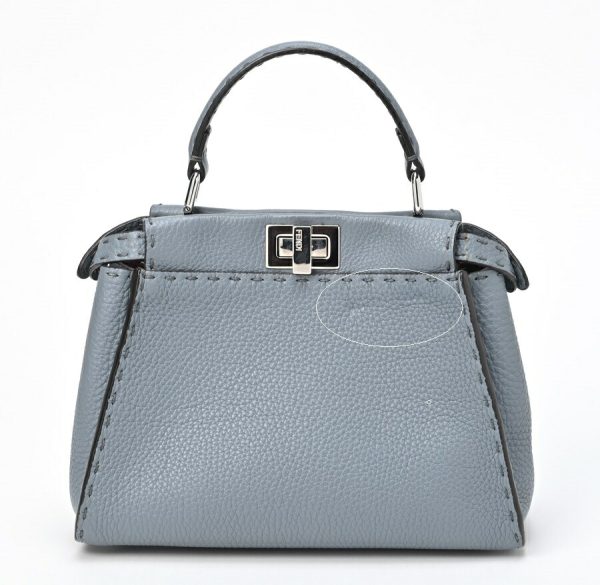 imgrc0103013060 Fendi Peekaboo Small Selleria Bag Black