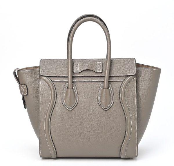 imgrc0103112888 Celine Luggage Micro Handbag Calfskin Biege