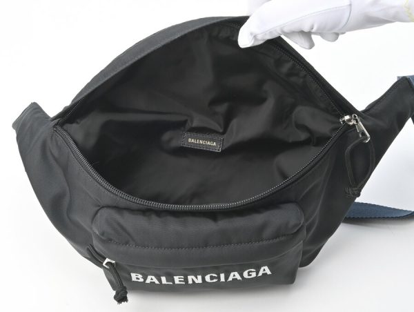 imgrc0103119170 Balenciaga Wheel Belt Bag Body Bag Black