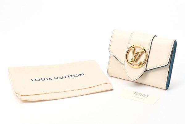 imgrc0103139622 Louis Vuitton Pont Neuf Wallet Calf Creme