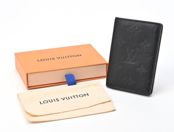 imgrc0103306228 Louis Vuitton Organizer de Poche Card Case Monogram Shadow Black