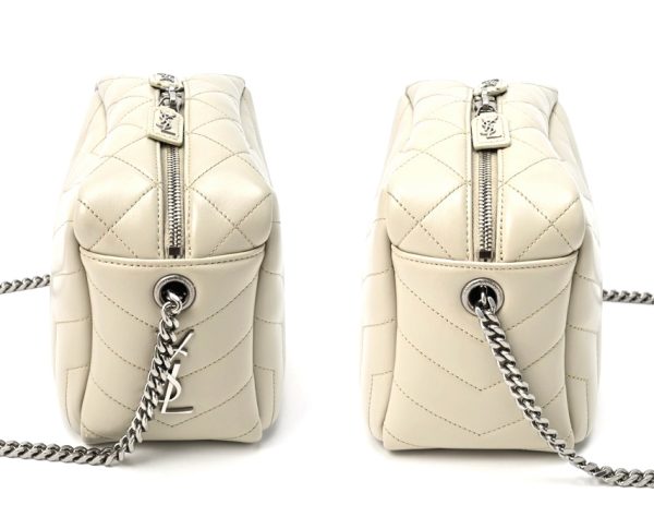 imgrc0103394341 Saint Laurent Lulu Bowling Bag Chain Shoulder Ivory