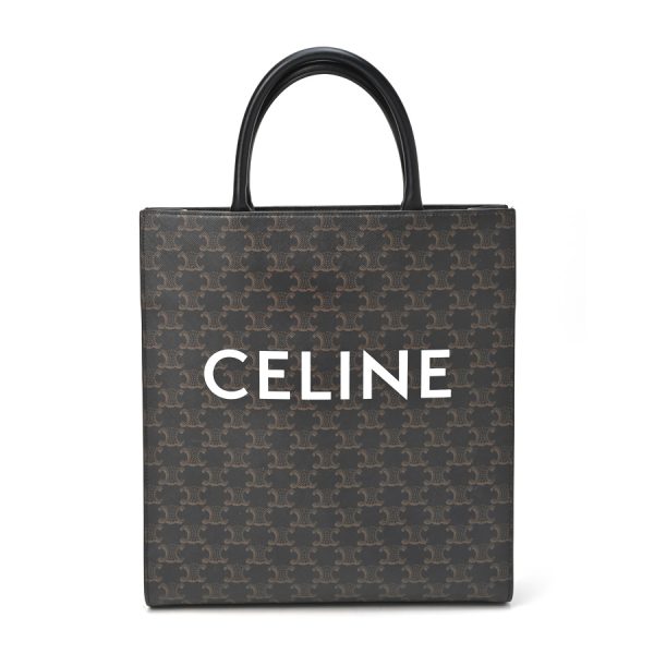 imgrc0103493922 Celine Medium Hippo Bag Printed Triomphe Black