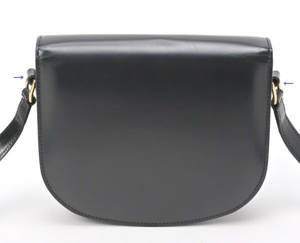 imgrc0103561590 Celine Teen Bouzas Triomphe Shoulder Bag Black