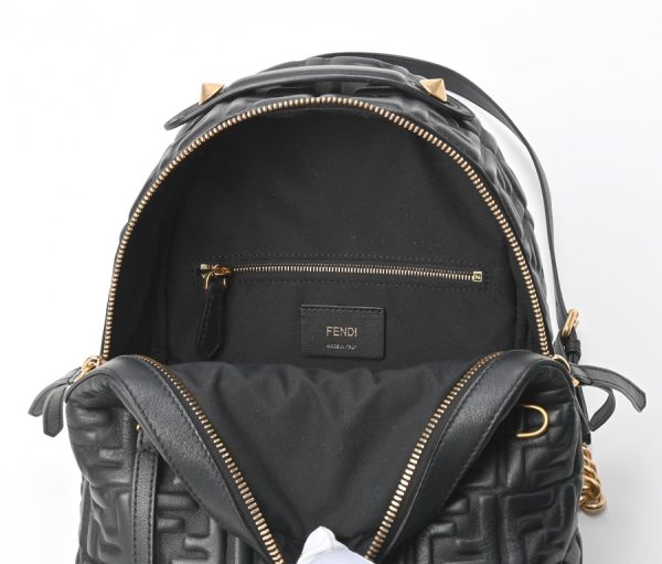 imgrc0103633275 Fendi FF Backpack Small Nappa Black